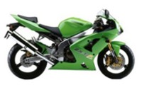 03-04 ZX6R Fairings