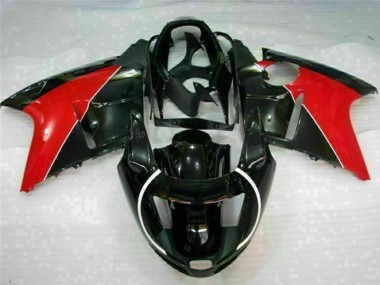 Affordable 1996-2007 Honda CBR1100XX Blackbird Motorcycle Fairings - Red Glossy Black