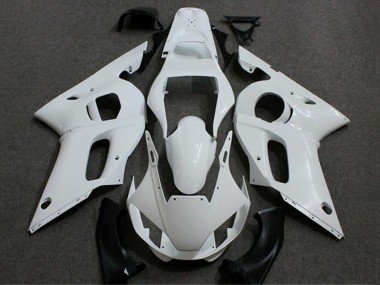 Affordable 1998-2002 Yamaha YZF R6 Motorcycle Fairings - Unpainted