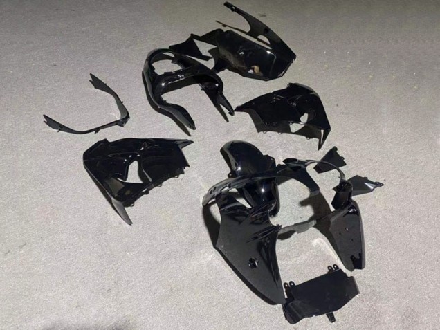 2000-2001 Kawasaki ZX9R Motorcycle Fairing Kits - Glossy Black
