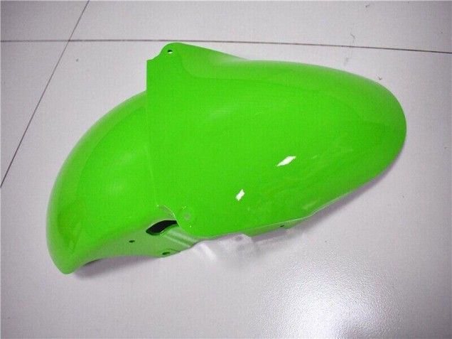 2000-2002 Kawasaki ZX6R Motorcycle Fairing Kits - Green White Black