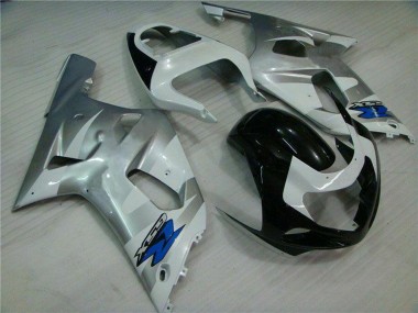 Affordable 2001-2003 Suzuki GSXR 600/750 Motorcycle Fairings - Yellow Glossy Black