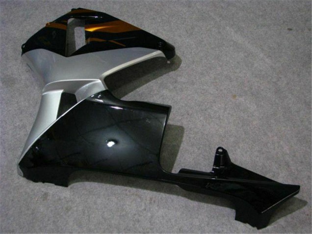 2003-2004 Honda CBR600RR Motorcycle Fairing - Silver Gold Glossy Black