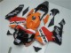 2003-2004 Honda CBR600RR Motorcycle Fairing Kits - Orange White Red Glossy Black Repsol