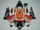 2003-2004 Honda CBR600RR Motorcycle Fairing Kits - Orange White Red Glossy Black Repsol
