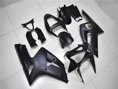 Affordable 2003-2004 Kawasaki ZX6R Motorcycle Fairings - Matte Black