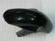 2003-2004 Suzuki GSXR 1000 Motorcycle Fairings - Glossy Black Gold Flame