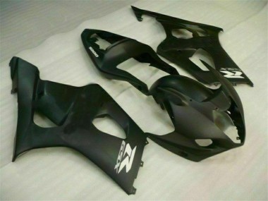 Affordable 2003-2004 Suzuki GSXR 1000 Motorcycle Fairings - Matte Black