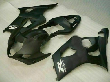 Affordable 2003-2004 Suzuki GSXR 1000 Motorcycle Fairings - Matte Black