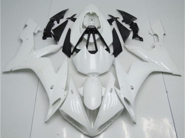 Affordable 2004-2006 Yamaha YZF R1 Motorcycle Fairings - White