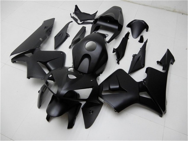 2005-2006 Honda CBR600RR Motorcycle Fairing - Matte Black