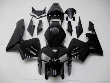 Affordable 2005-2006 Honda CBR600RR Motorcycle Fairing - Glossy Black
