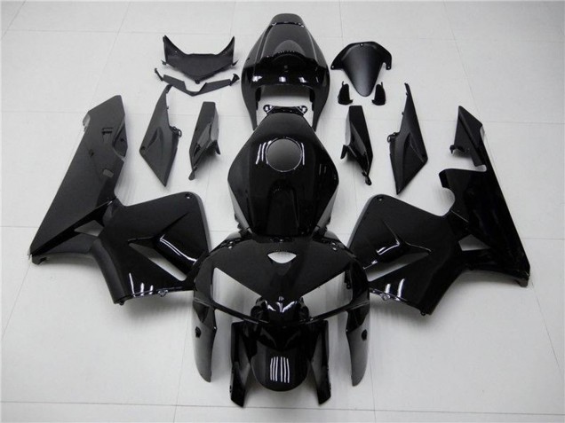 2005-2006 Honda CBR600RR Motorcycle Fairing - Glossy Black