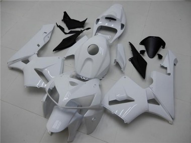 Affordable 2005-2006 Honda CBR600RR Motorcycle Fairings - Glossy White