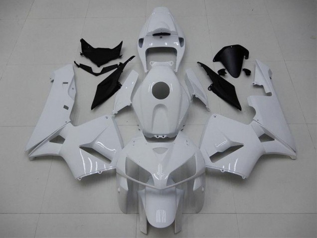 2005-2006 Honda CBR600RR Motorcycle Fairings - Glossy White