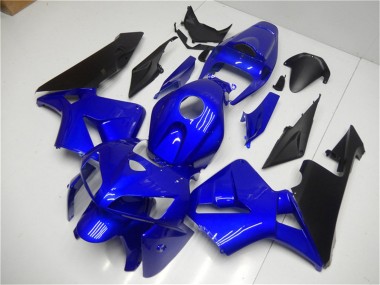 Affordable 2005-2006 Honda CBR600RR Bike Fairings - Blue Black