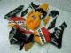 2005-2006 Honda CBR600RR Motorcycle Fairings - Orange White Red Black Repsol
