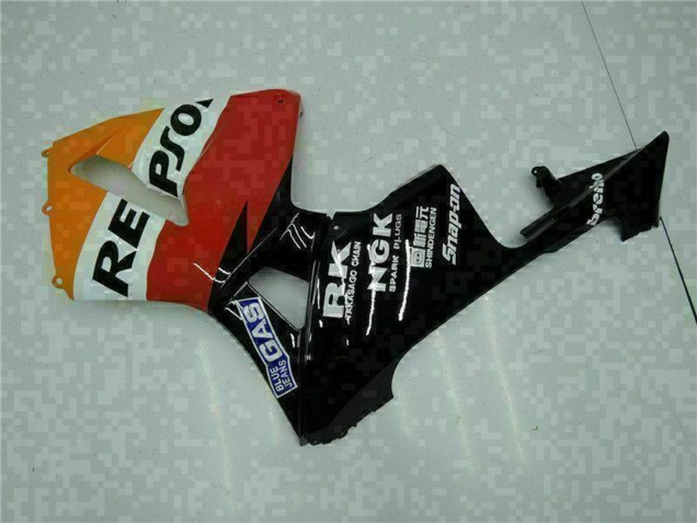 2005-2006 Honda CBR600RR Motorcycle Fairings - Orange White Red Black Repsol