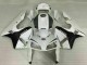 2005-2006 Honda CBR600RR Bike Fairings - White Black