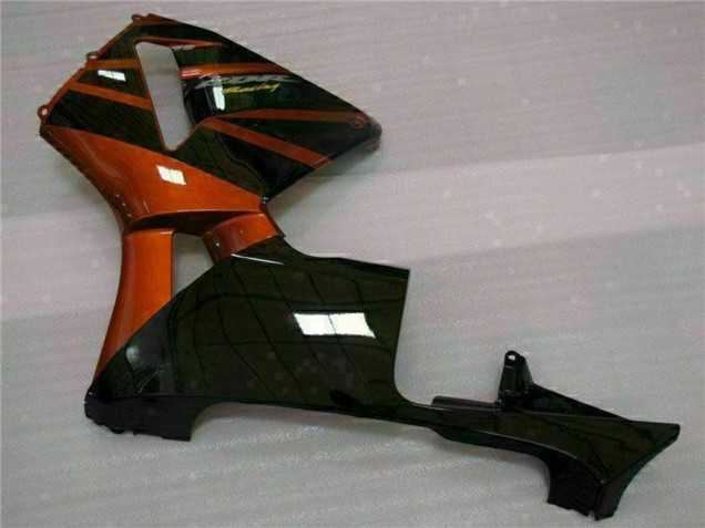 2005-2006 Honda CBR600RR Motorcycle Fairing Kits - Orange Black