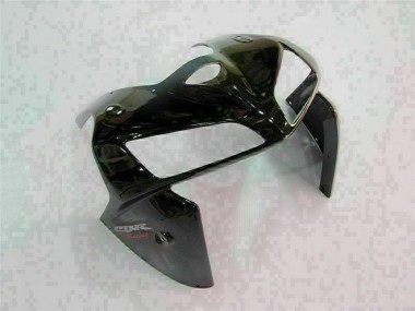 Affordable 2005-2006 Honda CBR600RR Motorcycle Fairings - Glossy Black White