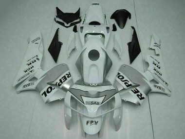 Affordable 2005-2006 Honda CBR600RR Motorcycle Fairing - White