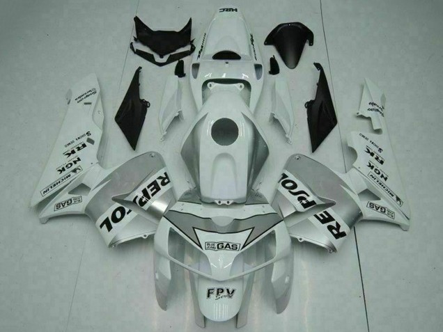 2005-2006 Honda CBR600RR Motorcycle Fairing - White