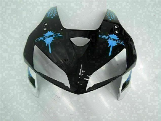 2005-2006 Honda CBR600RR Motorcycle Fairings - White Black Green