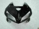 2005-2006 Honda CBR600RR Motorcycle Fairings - Glossy Black Silver