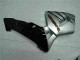 2005-2006 Honda CBR600RR Motorcycle Fairings - Glossy Black Silver