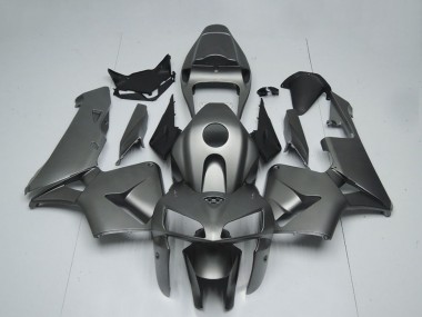 Affordable 2005-2006 Honda CBR600RR Motorcycle Fairings - Matte Grey