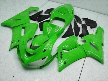 Affordable 2005-2006 Kawasaki ZX6R Motorcycle Fairing - Green