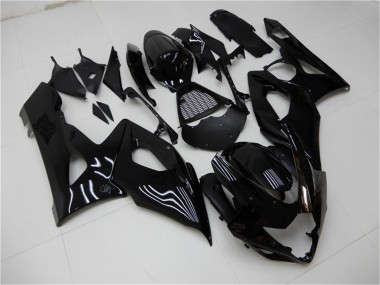 Affordable 2005-2006 Suzuki GSXR 1000 Motorcycle Fairing Kits - Glossy Black