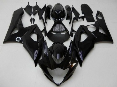 Affordable 2005-2006 Suzuki GSXR 1000 Motorcycle Fairing Kits - Glossy Black