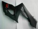 2005-2006 Suzuki GSXR 1000 Motorcycle Fairing - Glossy Black Matte Black Red