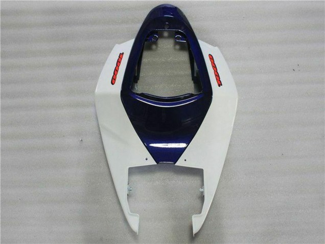 2005-2006 Suzuki GSXR 1000 Motorcycle Fairing Kits - White Blue Glossy Black