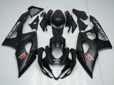 Affordable 2005-2006 Suzuki GSXR 1000 Motorcycle Fairing Kits - Matte Black