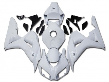 Affordable 2006-2007 Honda CBR1000RR Motorcycle Fairings - Glossy White