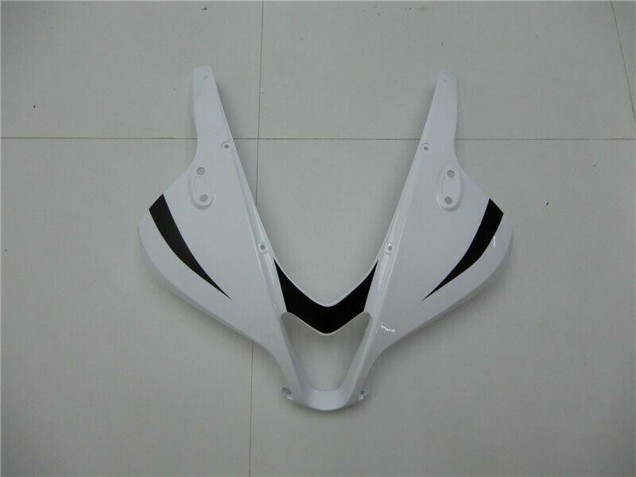 2007-2008 Honda CBR600RR Bike Fairings - White Glossy Black