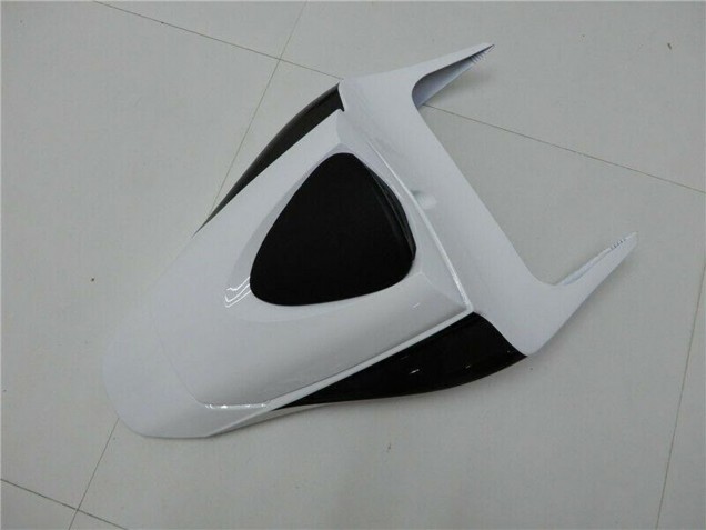 2007-2008 Honda CBR600RR Bike Fairings - White Glossy Black