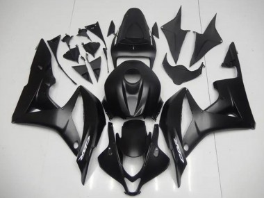 Affordable 2007-2008 Honda CBR600RR Motorcycle Fairing - Matte Black