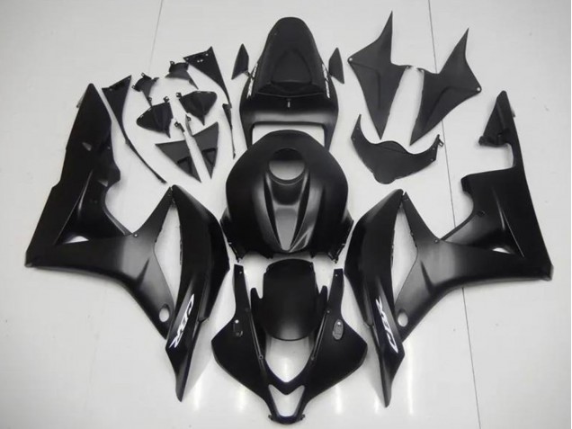 2007-2008 Honda CBR600RR Motorcycle Fairing - Matte Black