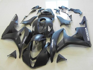 Affordable 2007-2008 Honda CBR600RR Motorcycle Fairings - Matte Black
