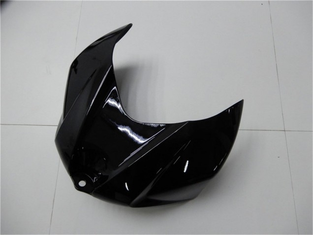 2007-2008 Suzuki GSXR 1000 Motorcycle Fairings - Glossy Black Matte Black No Decal
