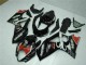 2007-2008 Suzuki GSXR 1000 Motorcycle Fairings - Glossy Black Red White