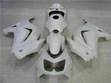 Affordable 2008-2012 Kawasaki EX250 Motorcycle Fairings - White