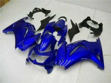 Affordable 2008-2012 Kawasaki EX250 Motorcycle Fairings - Blue
