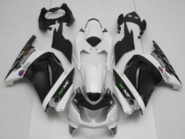 Affordable 2008-2012 Kawasaki EX250 Motorcycle Fairings - White Black Green
