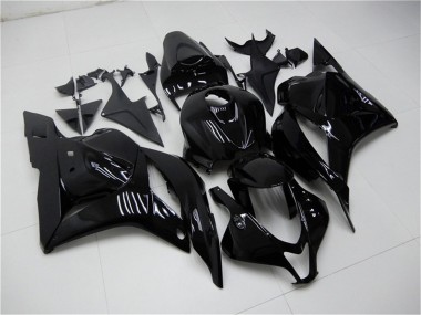 Affordable 2009-2012 Honda CBR600RR Motorcycle Fairing Kits - Glossy Black