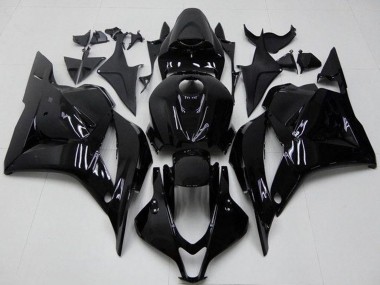 Affordable 2009-2012 Honda CBR600RR Motorcycle Fairing Kits - Glossy Black